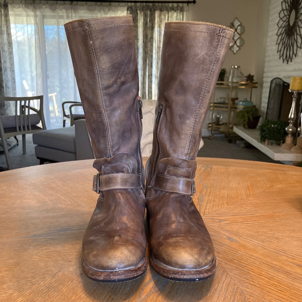 Bed Stu distressed leather boots
